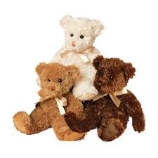 Douglas Chocolate Fuzzy Bear