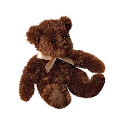 Douglas Chocolate Fuzzy Bear