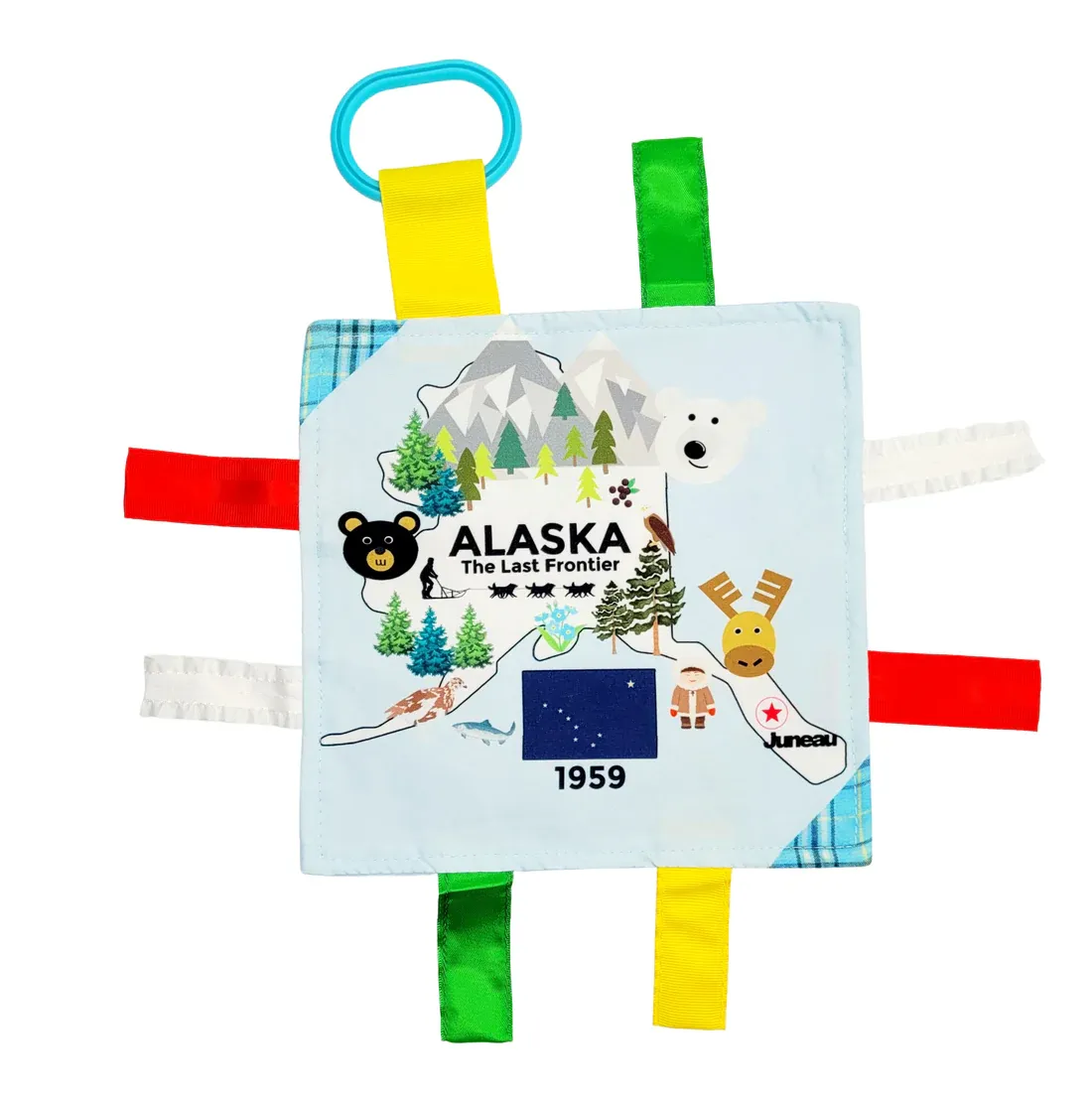 Baby Jack Alaska Crinkle Square