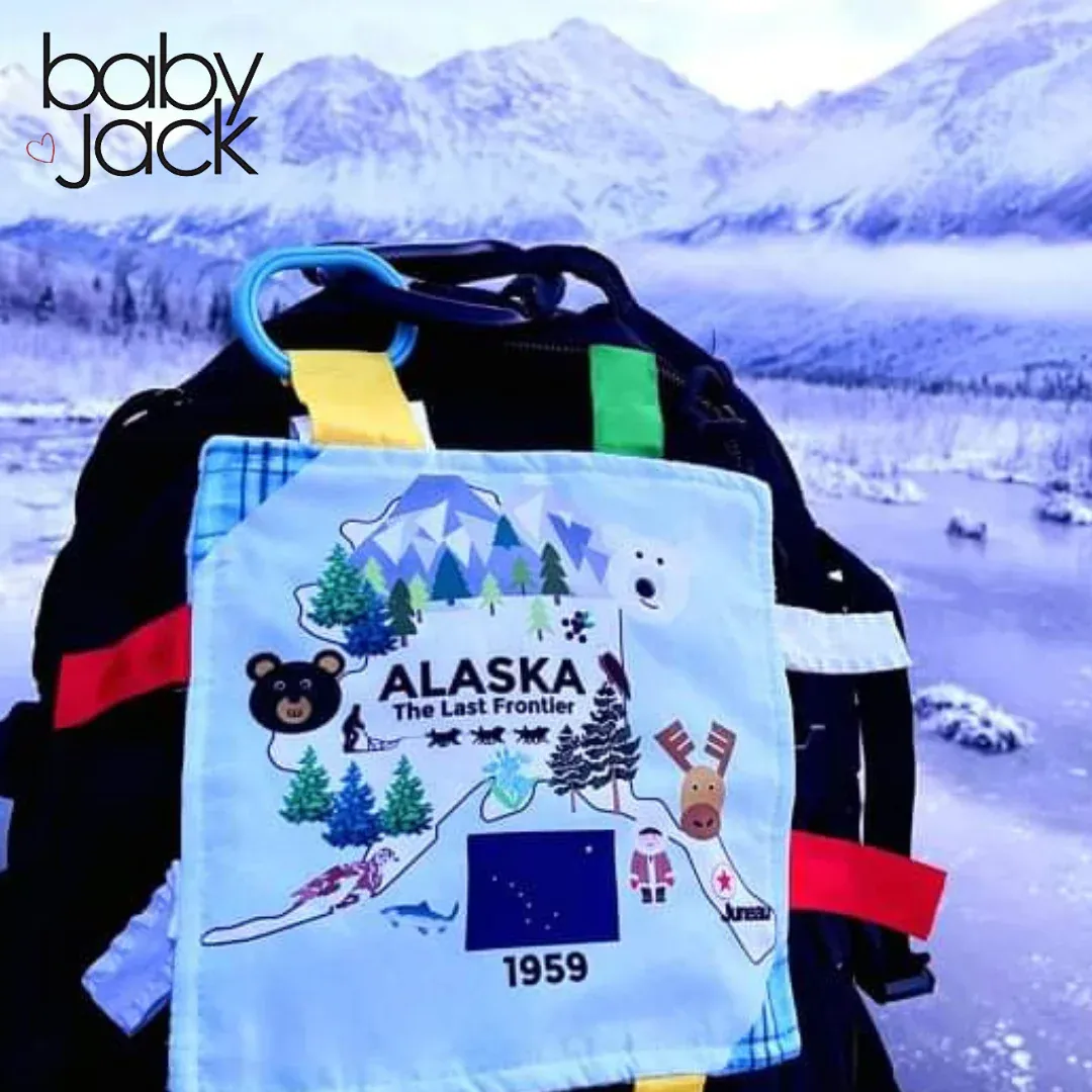 Baby Jack Alaska Crinkle Square