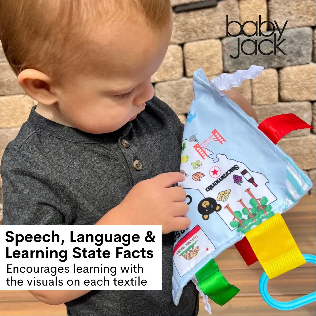 Baby Jack Alaska Crinkle Square