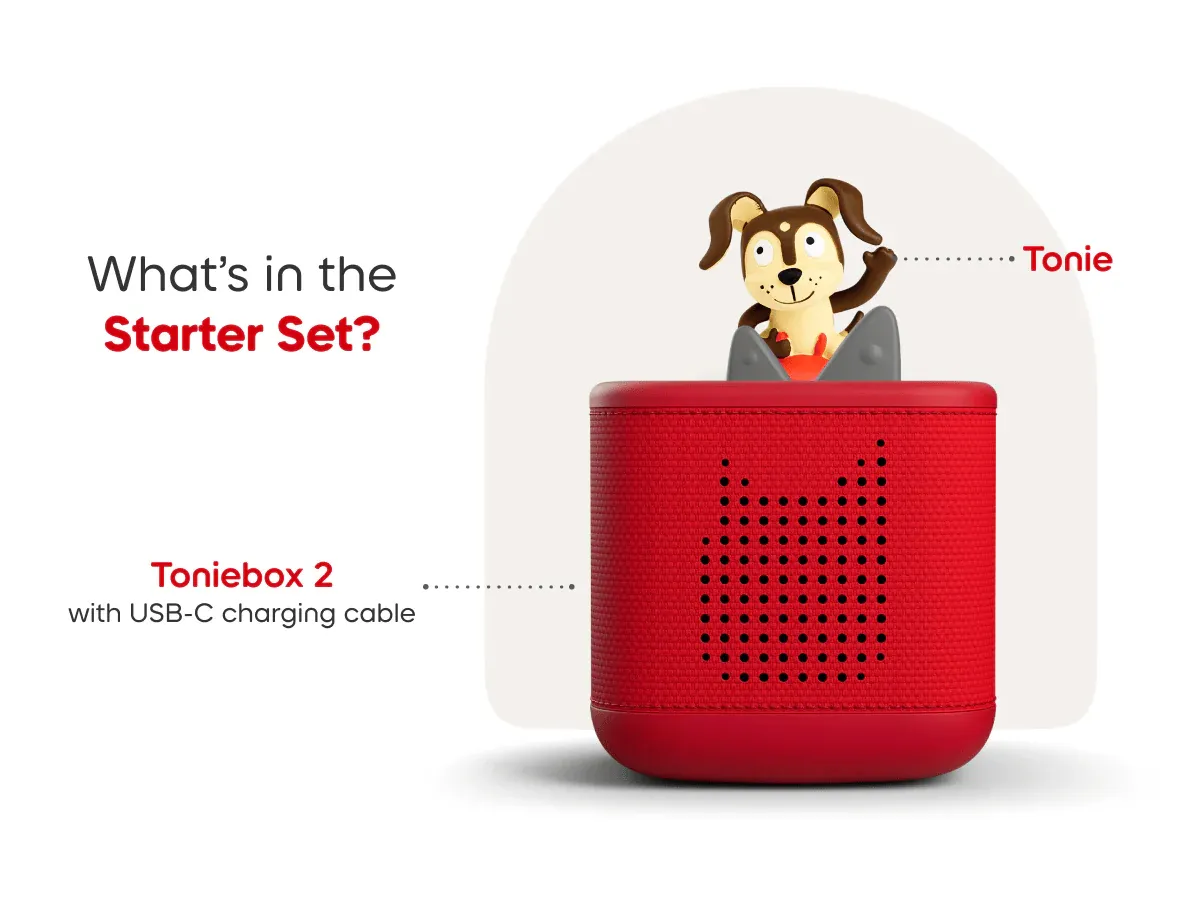 Tonies Starter Set - Red