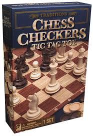 Chess, Checkers and Tic Tac Toe