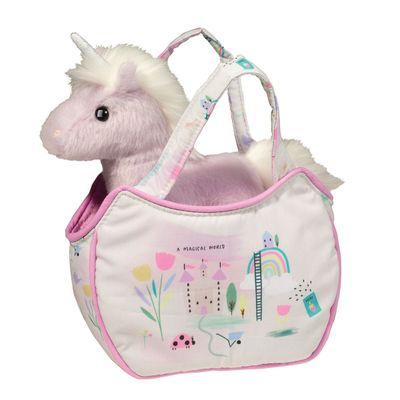 Douglas Sassy Sak- A Magical World Purple Unicorn