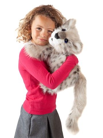 Folkmanis Snow Leopard Cub Puppet