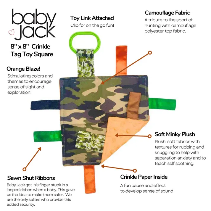 Baby Jack camo crinkle