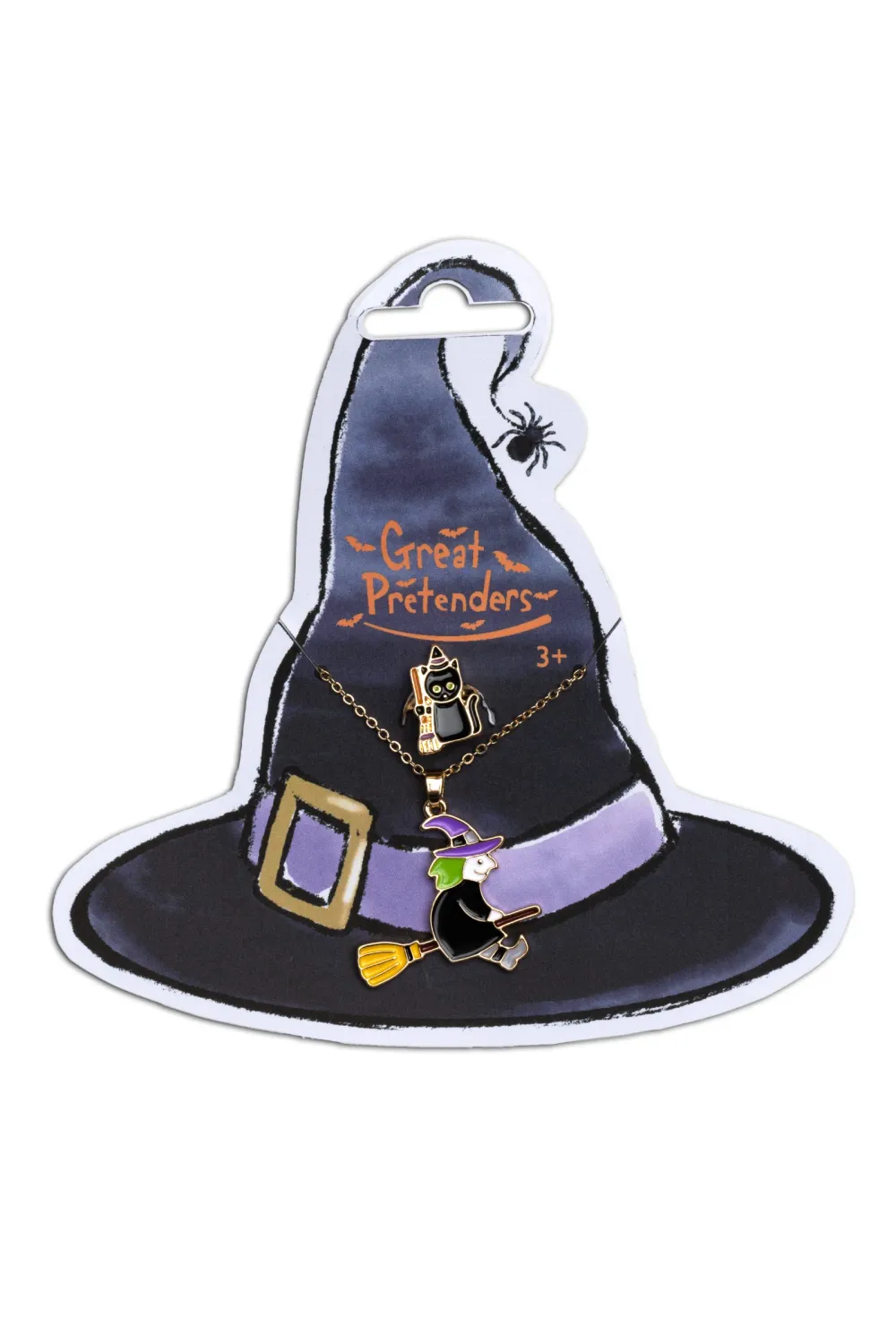 Witch necklace and Black Cat