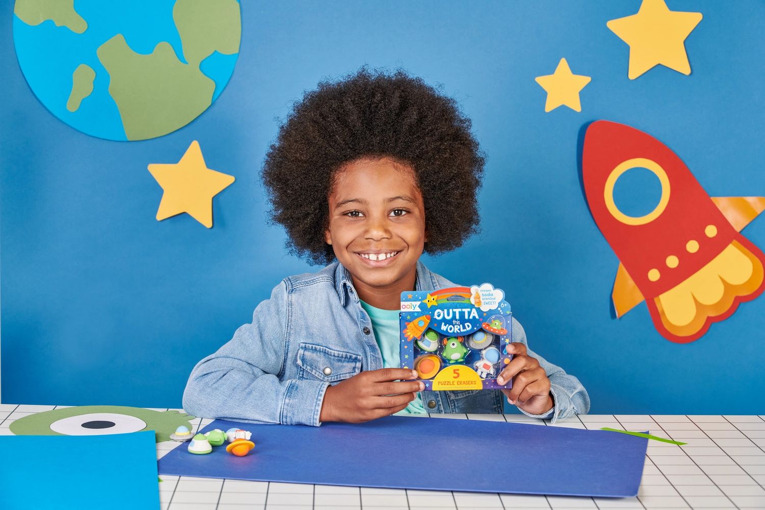 Out of this World Puzzle Erasers