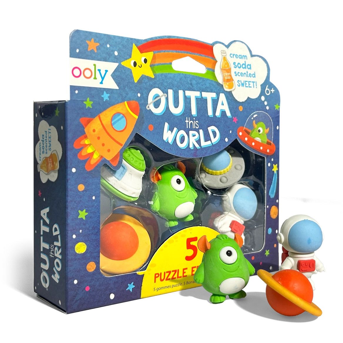 Out of this World Puzzle Erasers