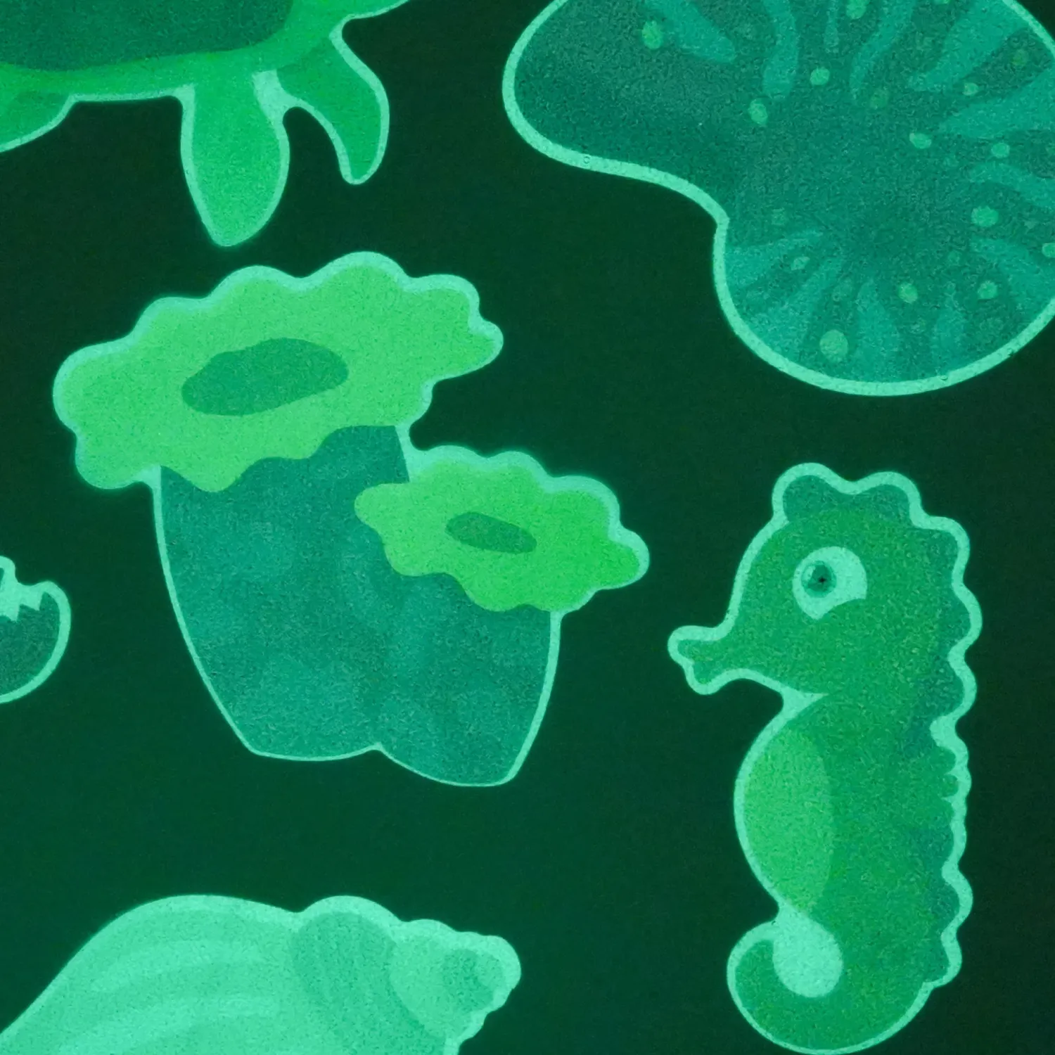 Glow in the Dark Guppy Grips