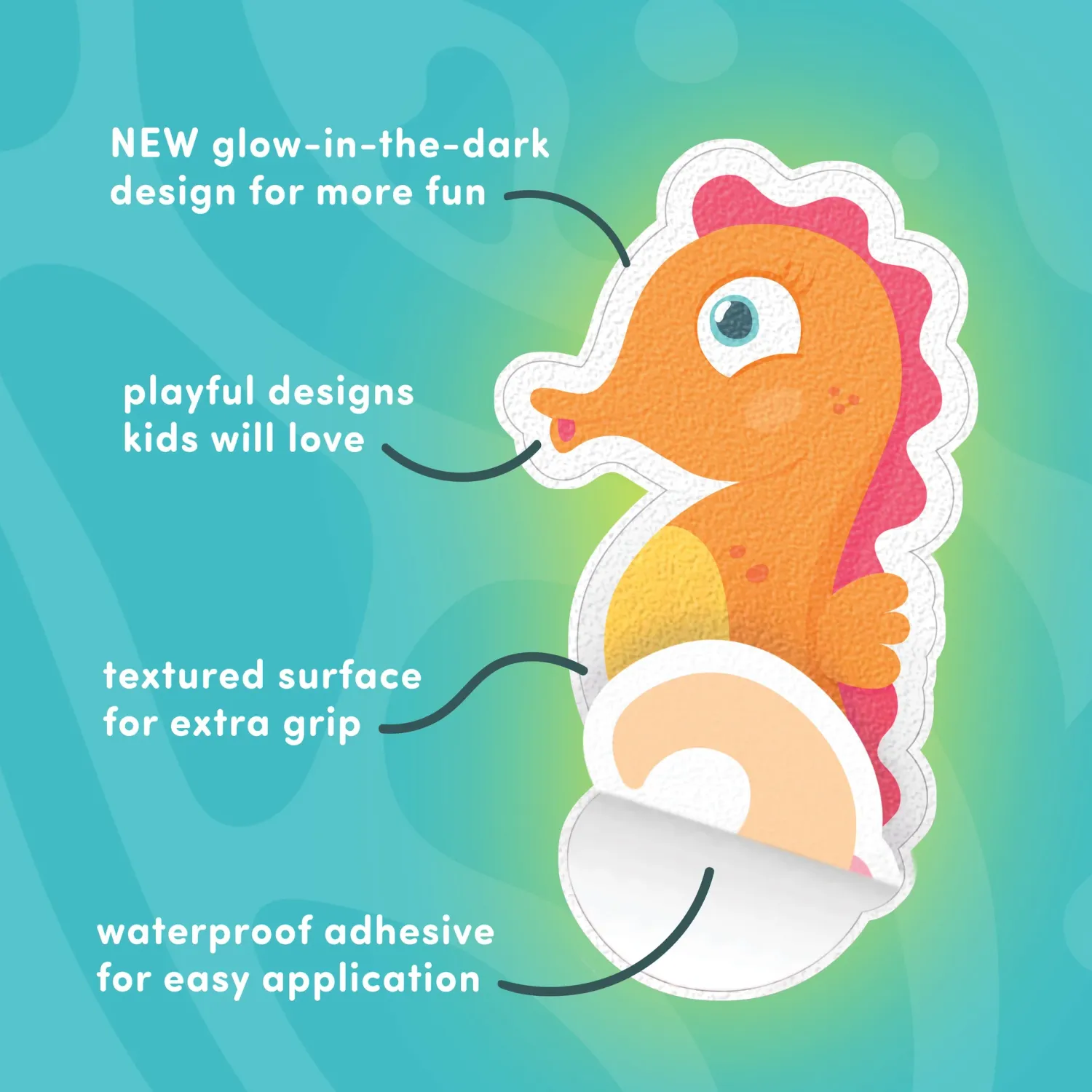 Glow in the Dark Guppy Grips