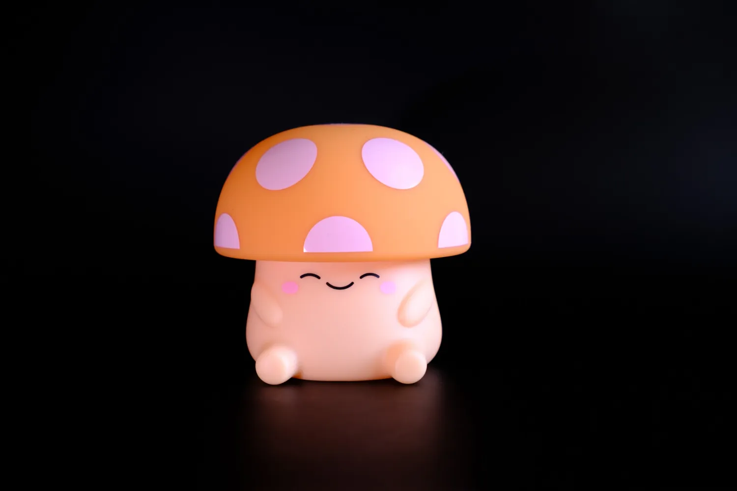 Mushi Mushroom Reading Light - Orange