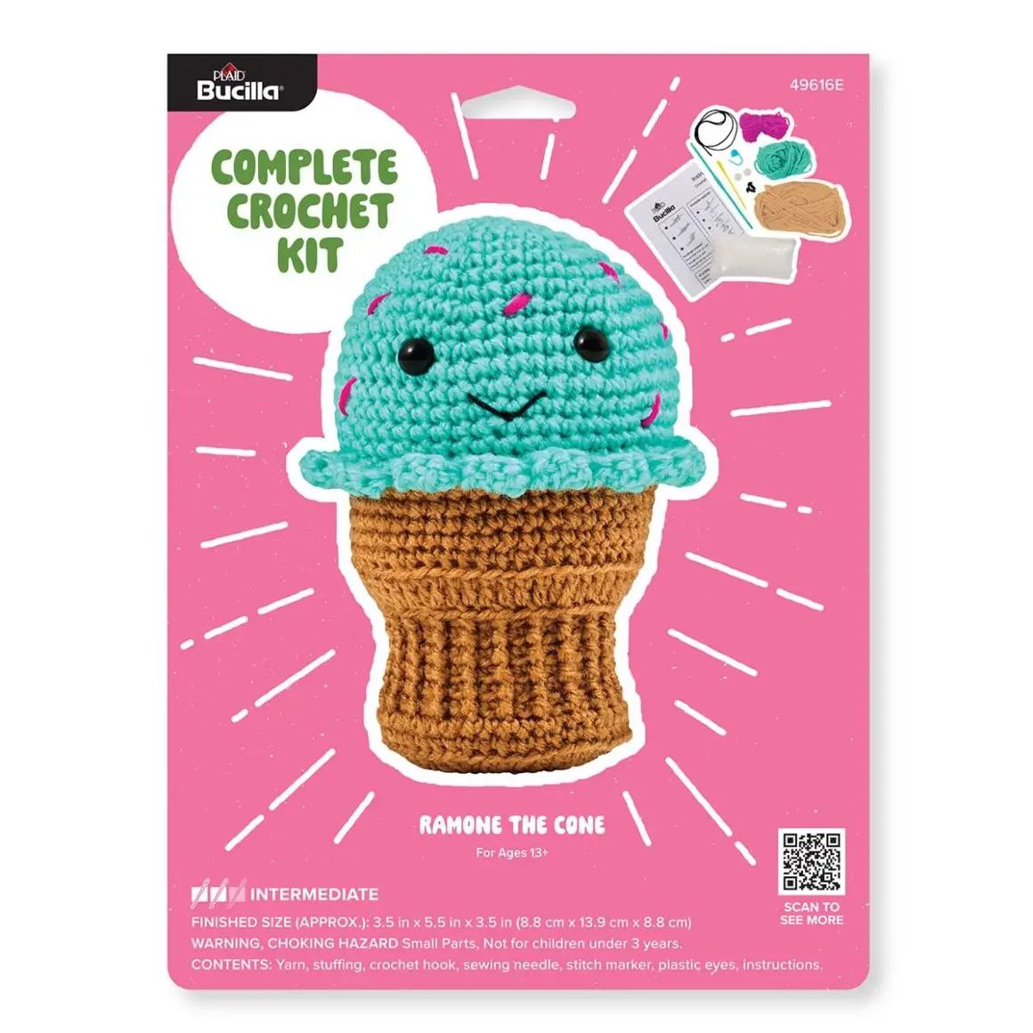 Ramone the Cone Crochet Kit