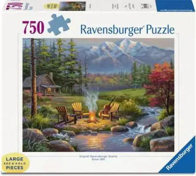 Riverside Livingroom Large Format 750pc Puzzle