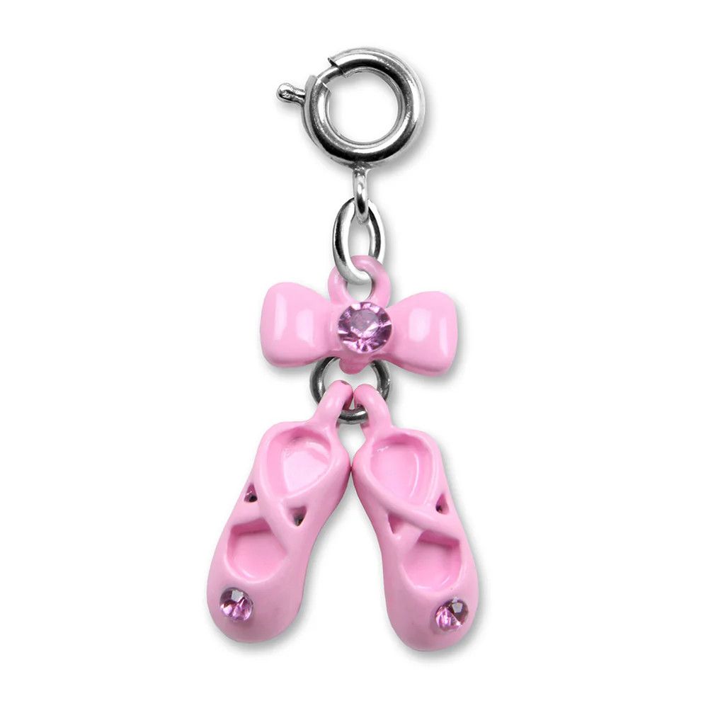 Charm It! Gold Ballet Slipper Duo Charm