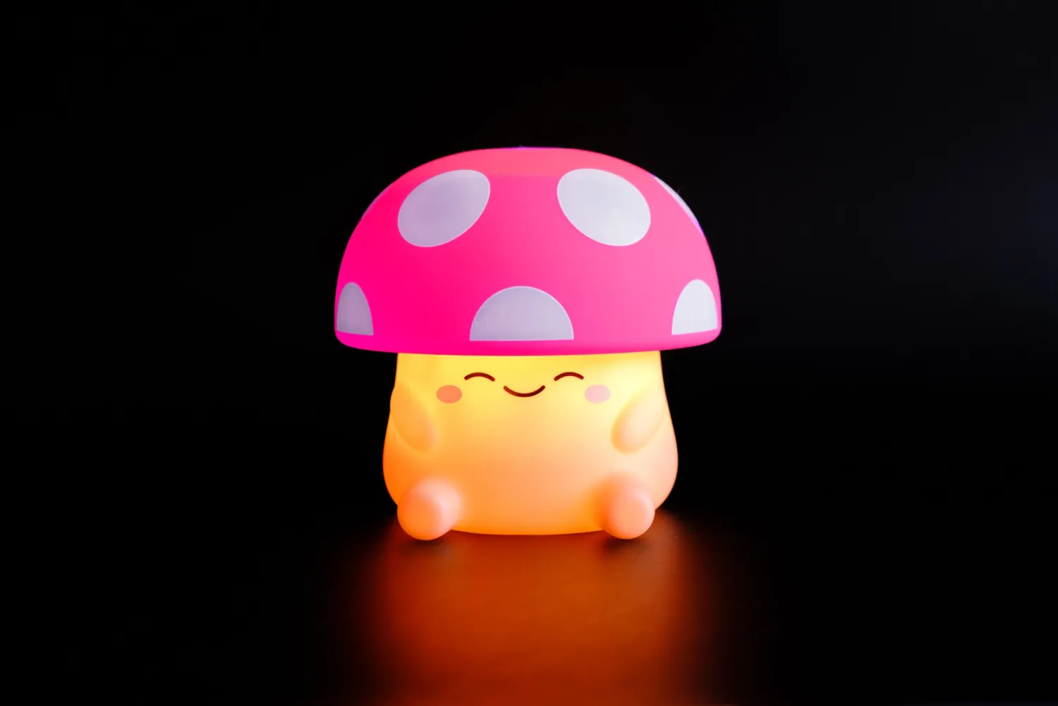 Mushi Mushroom Reading Light - Pink