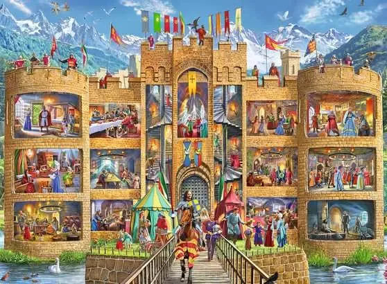 Cutaway Castle 150 pc Puzzle