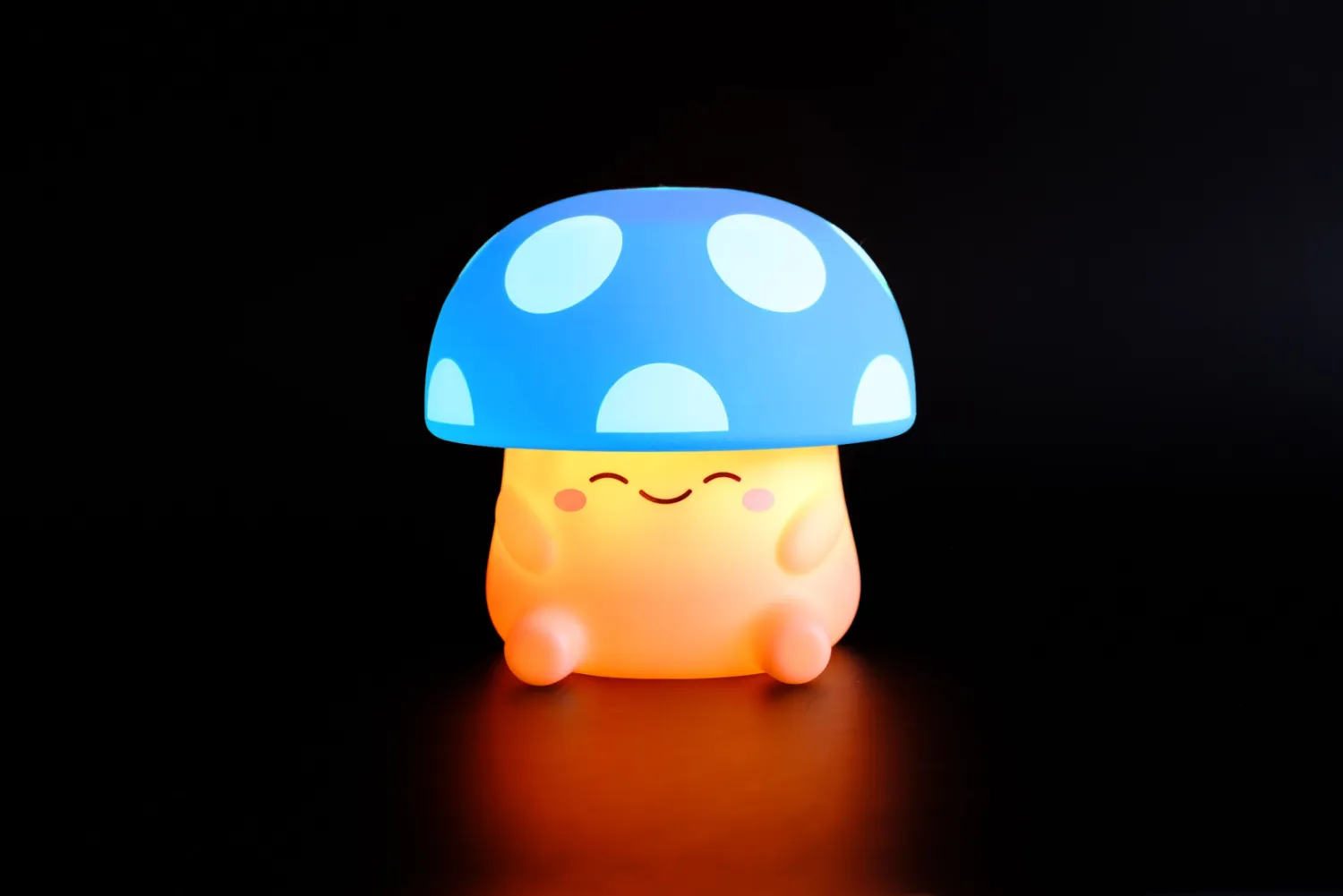 Mushi Mushroom Reading Light - Light Blue