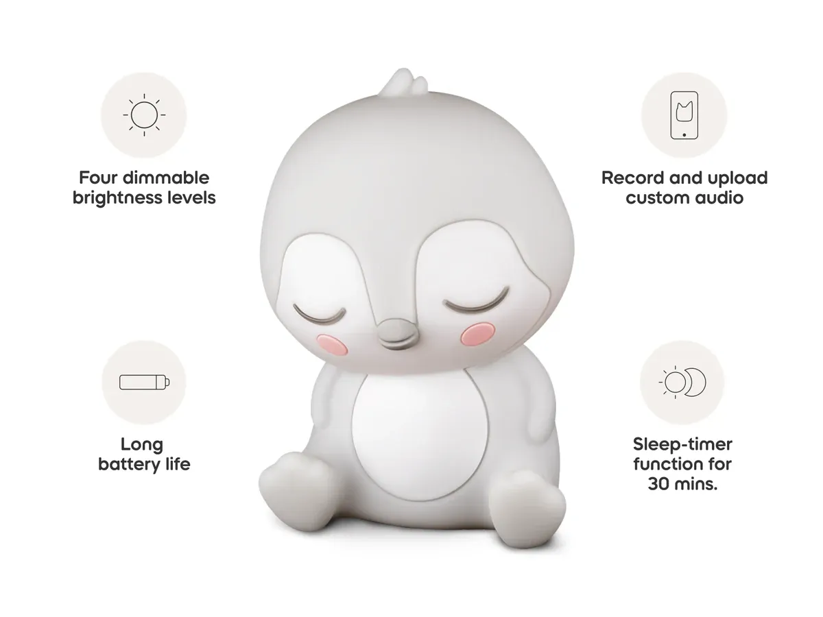 Sleepy Friends: Sleepy Penguin Night Light