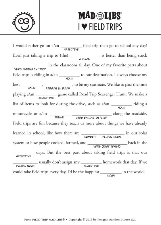 Much Ado About Mad Libs