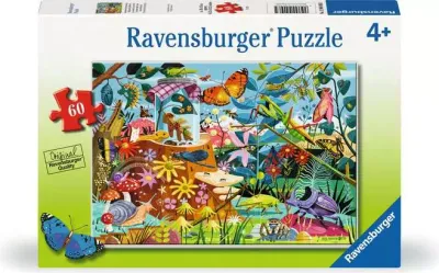 Backyard Bug World 60 Pc Puzzle