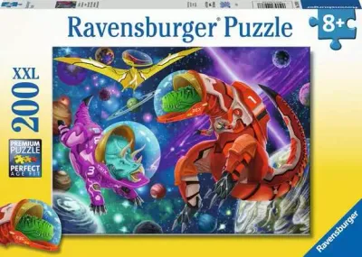 Space Dinosaurs 200 Piece Puzzle