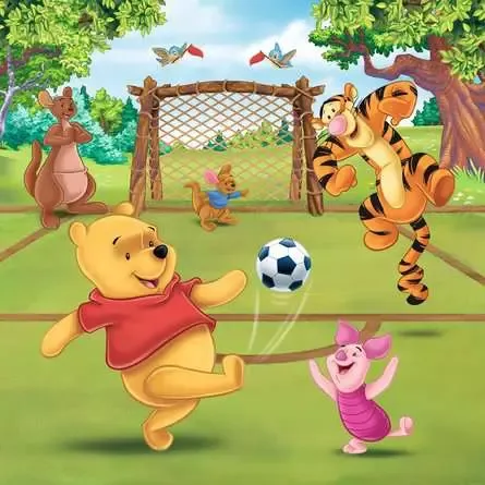 Winnie The Pooh Sports Day 3x49Pc Puzzle