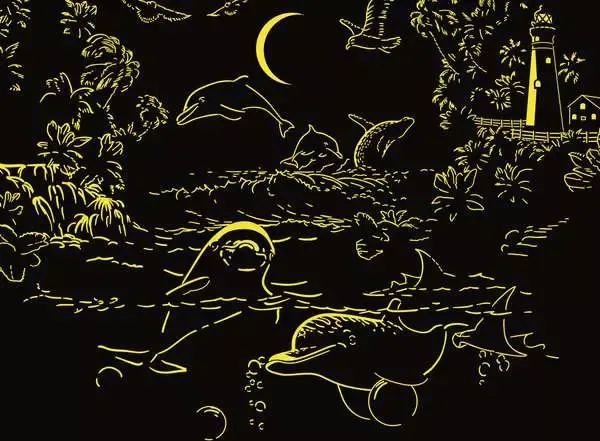 Magical Moonlight 500Pc Glow in the Dark
