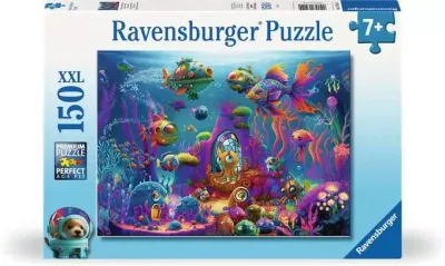 Aliens in the Ocean 150 Piece Puzzle