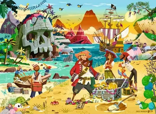 Treasure, 100 Pc Puzzle