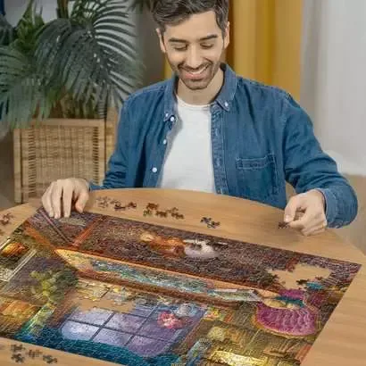 Puzzlers Place, Large Format 750 Pc Puzzle