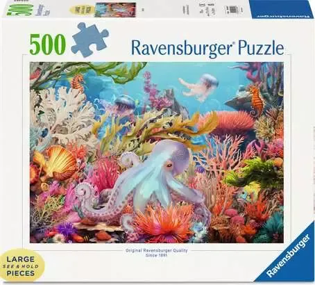 Reef Life, Large Format pieces 500 Pc