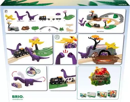 Dinosaur Adventure Set Brio Train