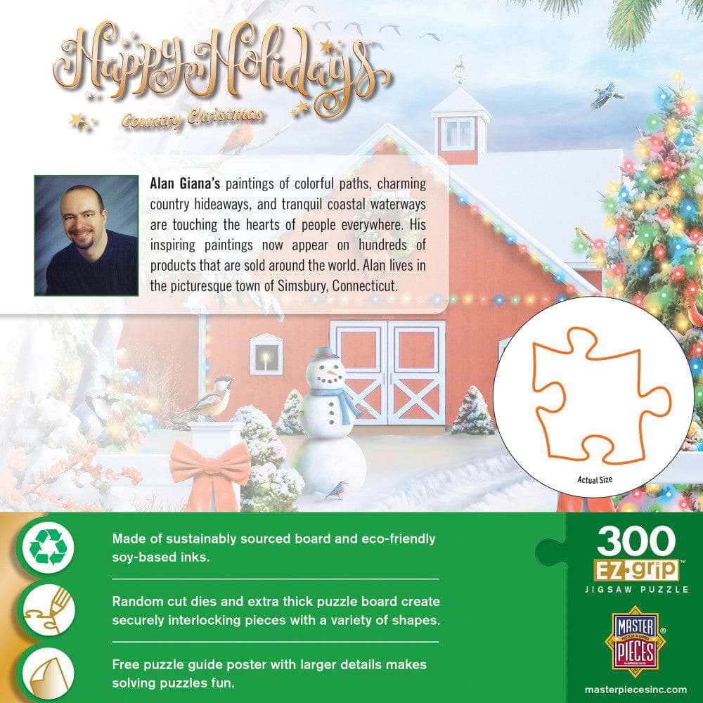 Country Christmas 300 PCS Puzzle