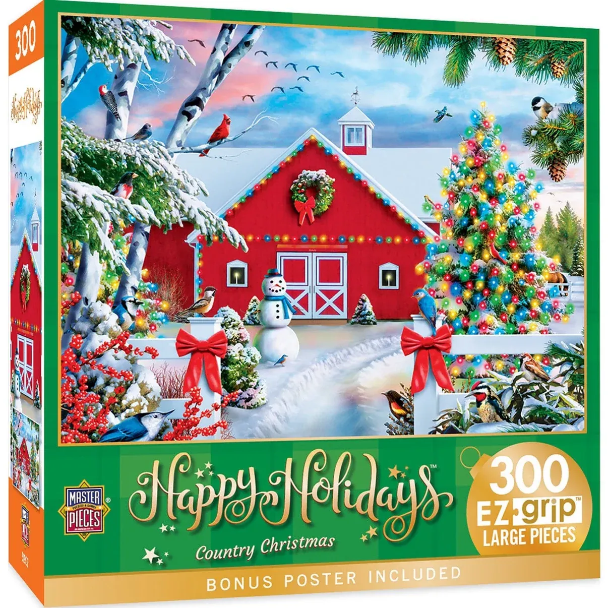 Country Christmas 300 PCS Puzzle