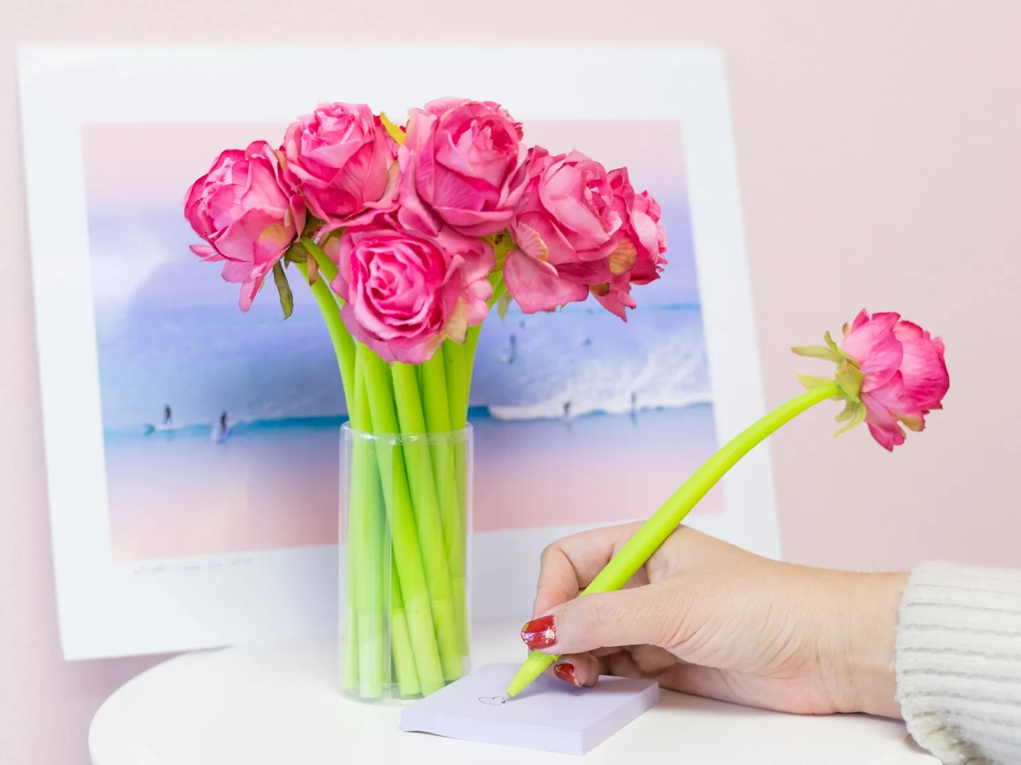 Rose Flower Pen