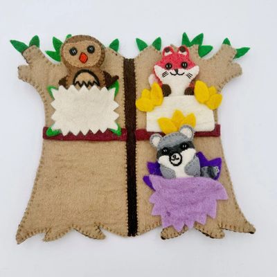 Forest Animals Finger Puppets