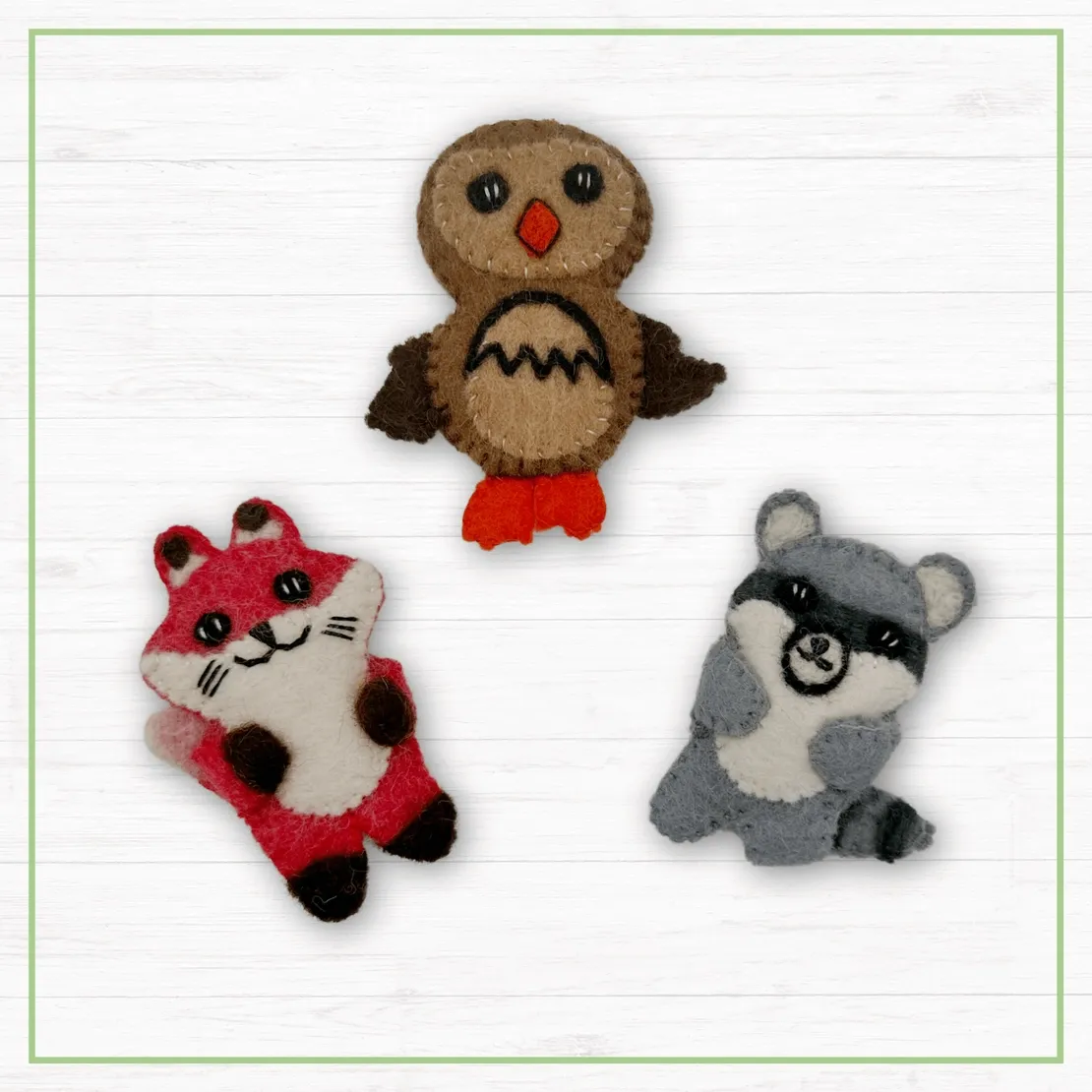 Forest Animals Finger Puppets