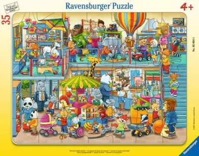 Animal Toy Store 35pc Frame Puzzle