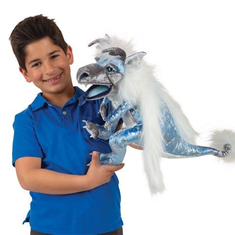 Folkmanis Puppet Ice Dragon