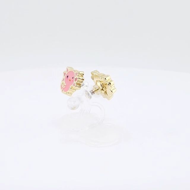CLIP ON Cutie Earrings | Axolotl Love