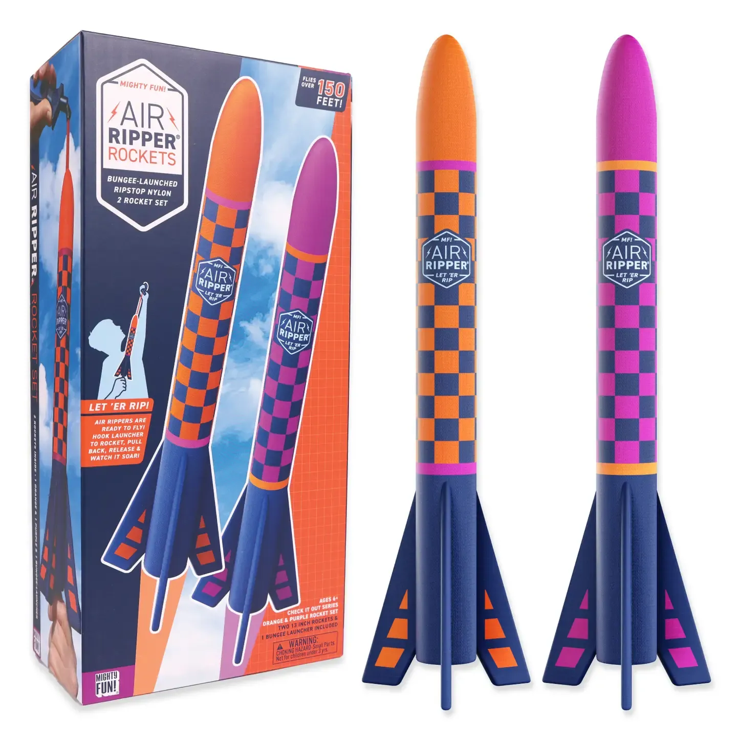 Air Ripper Rocket 2 Pack - orange/purple