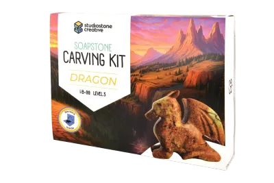 Soapstone Carving Kit Dragon