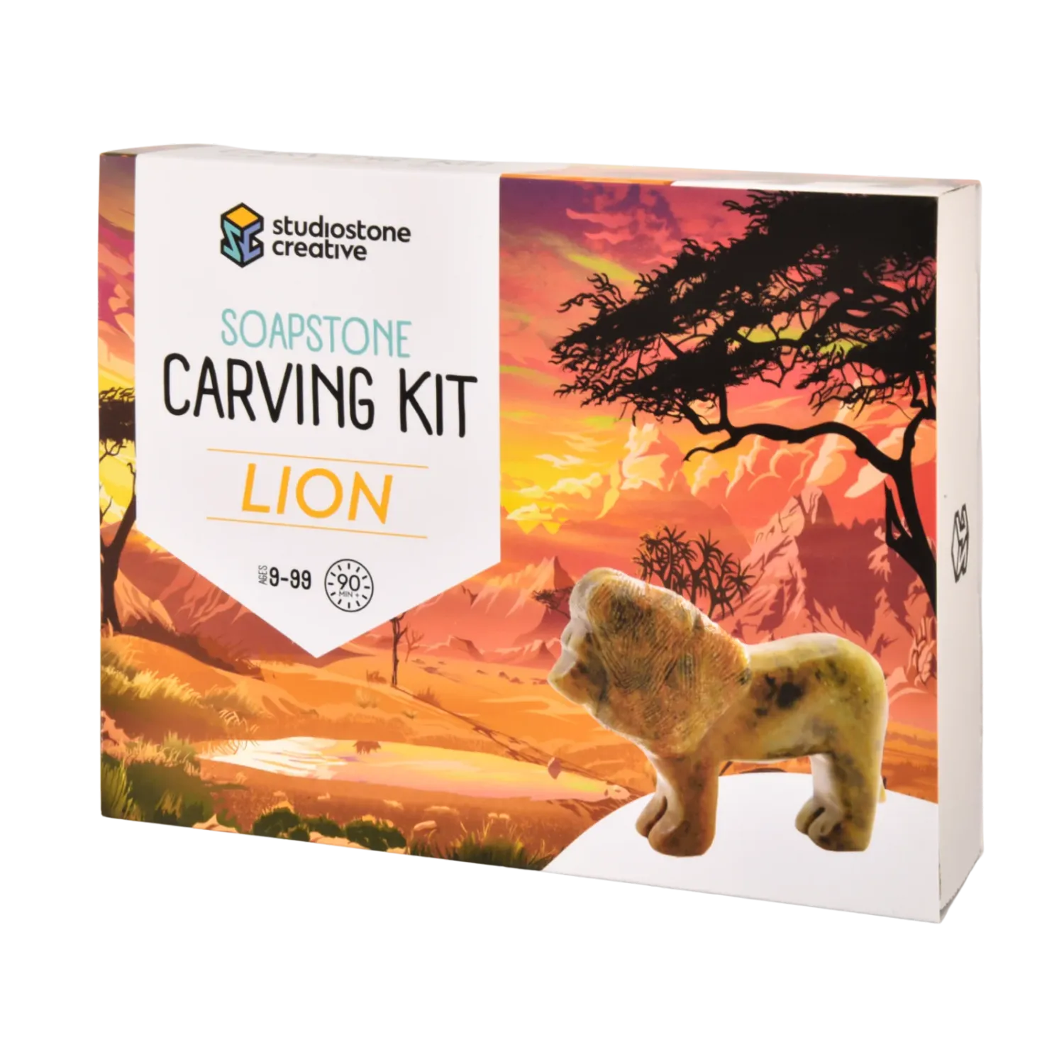 SoapStone Carving Kit Lion