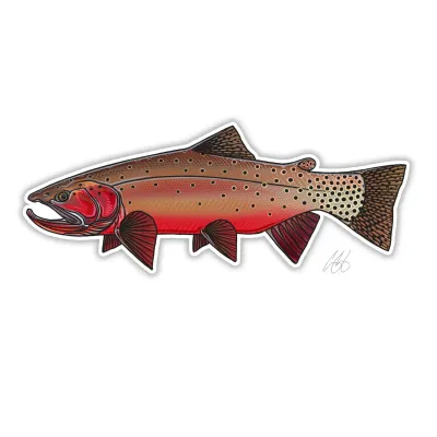 Colorado River Cutthroat Decal - Casey Underwood