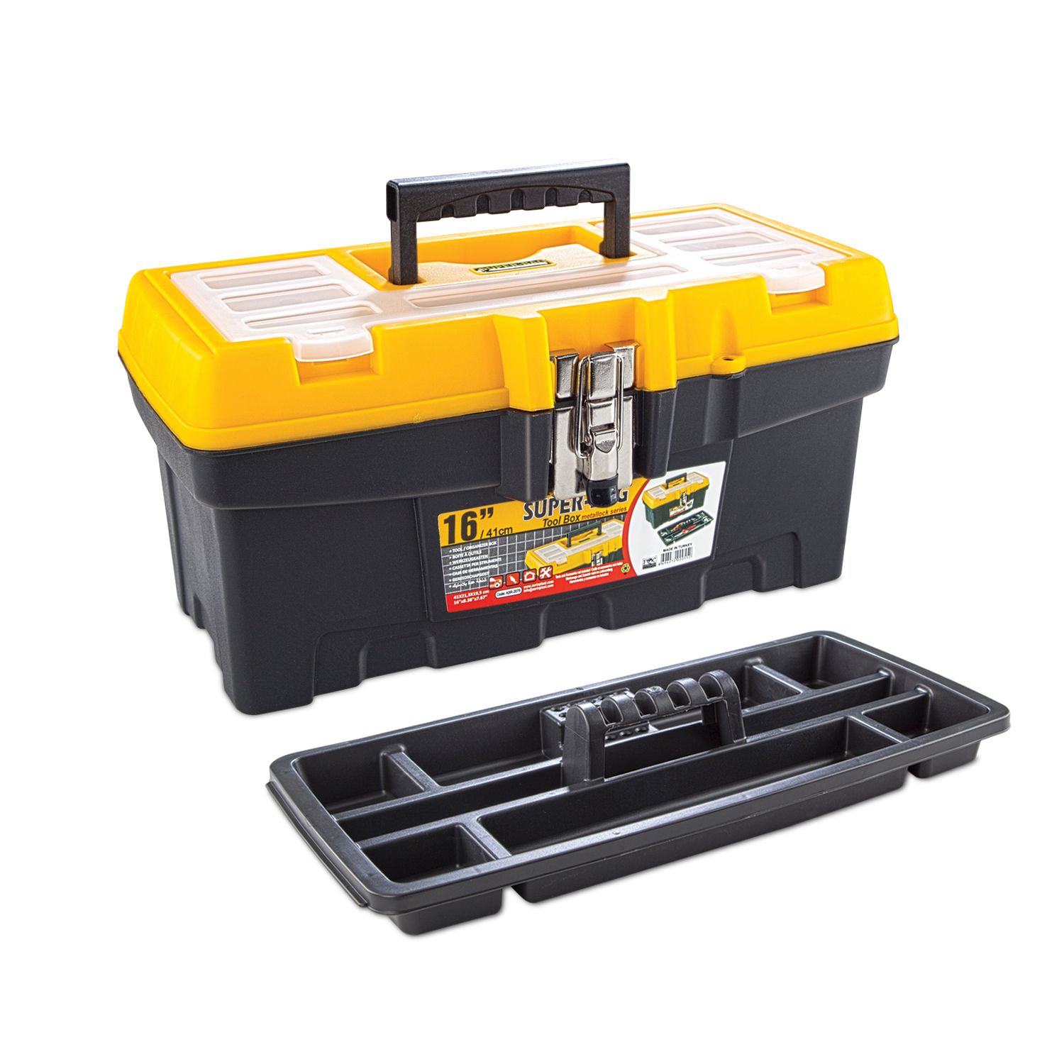 16″ Metal Kilitli Takım Çantası – ASR-2076