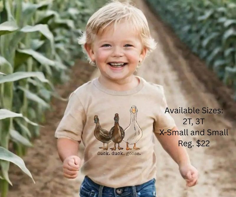 Duck Duck Goose Toddler Tee