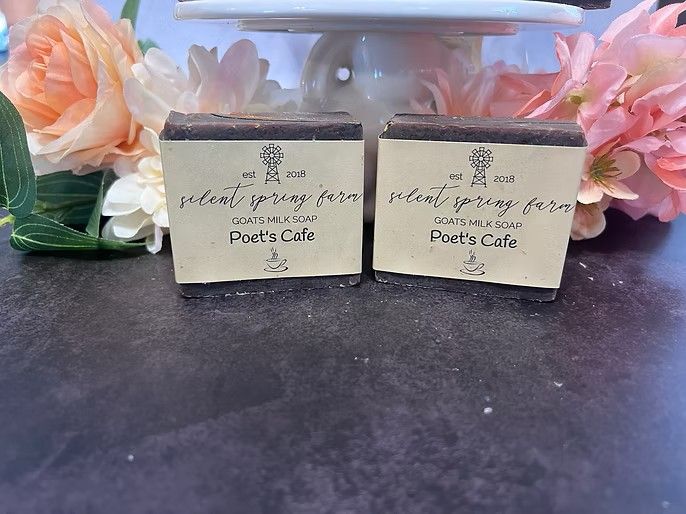 **NEW**  Poet's Cafe Goat Milk Soap