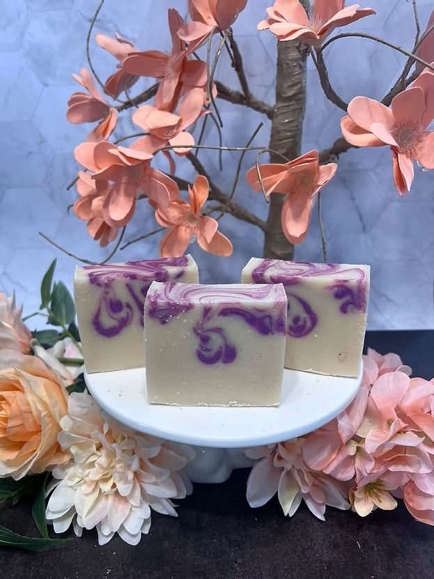 **NEW** Raspberry Vanilla Goat Milk soap