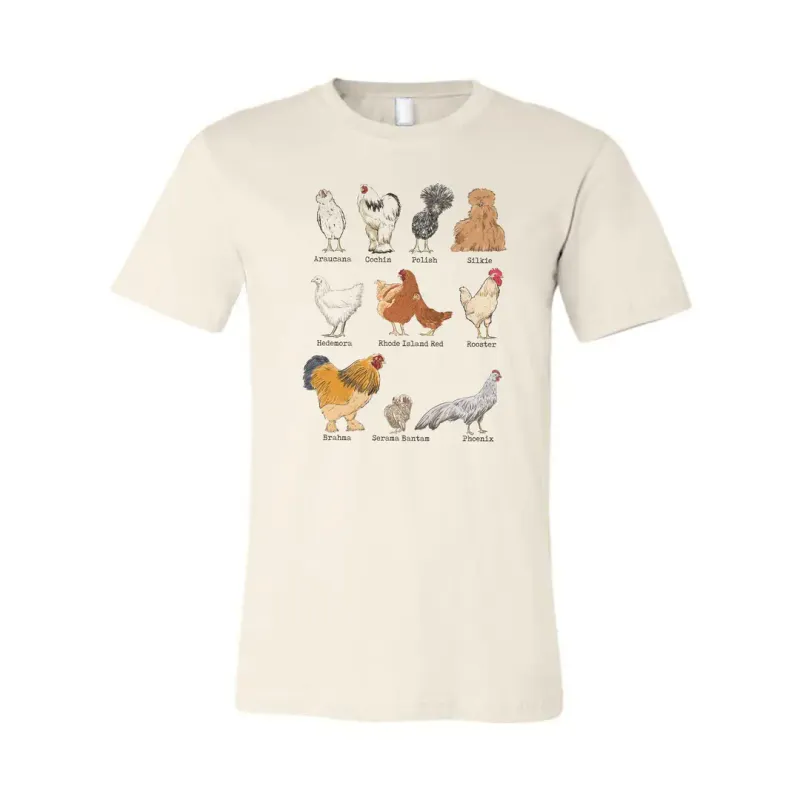 Chicken Breeds Tee